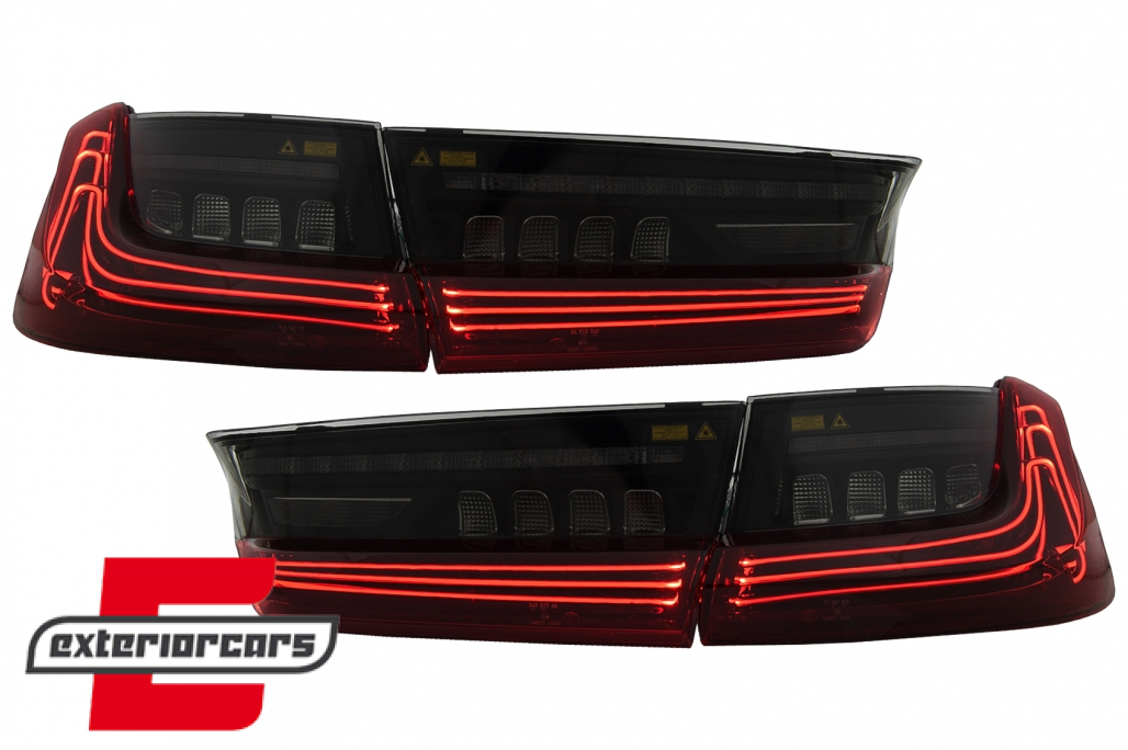 Full LED stražnja svjetla LASER look (crvena) / BMW serije 3 G20 limuzina (2018-2022) - Slika 2