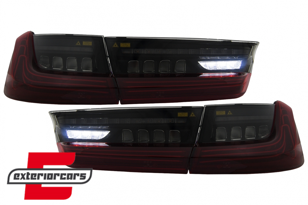Full LED stražnja svjetla LASER look (crvena) / BMW serije 3 G20 limuzina (2018-2022) - Slika 14