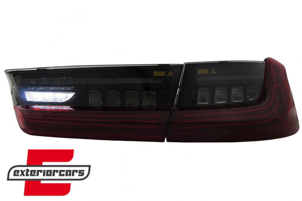 Full LED stražnja svjetla LASER look (crvena) / BMW serije 3 G20 limuzina (2018-2022) - Slika 15