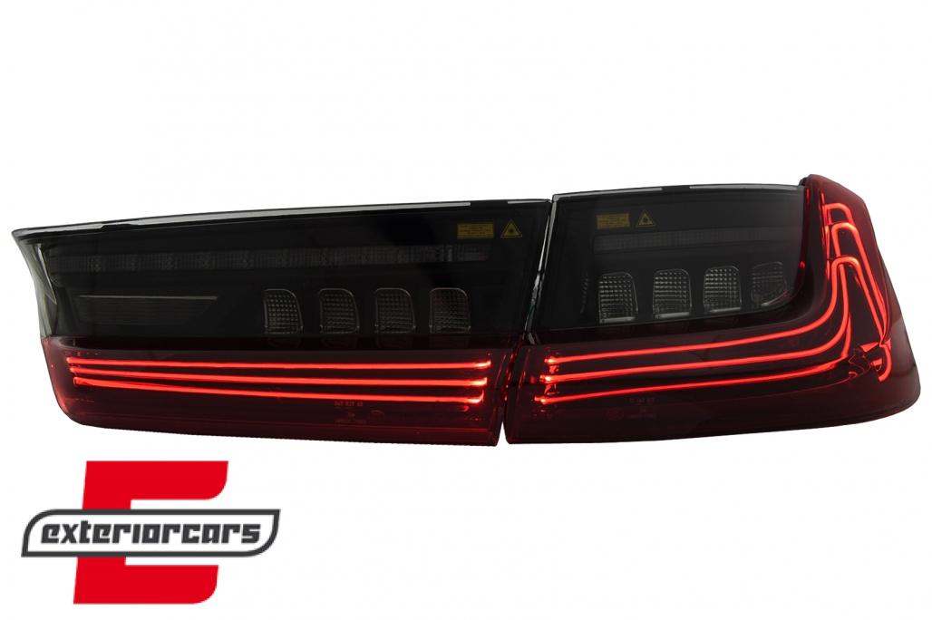 Full LED stražnja svjetla LASER look (crvena) / BMW serije 3 G20 limuzina (2018-2022) - Slika 3