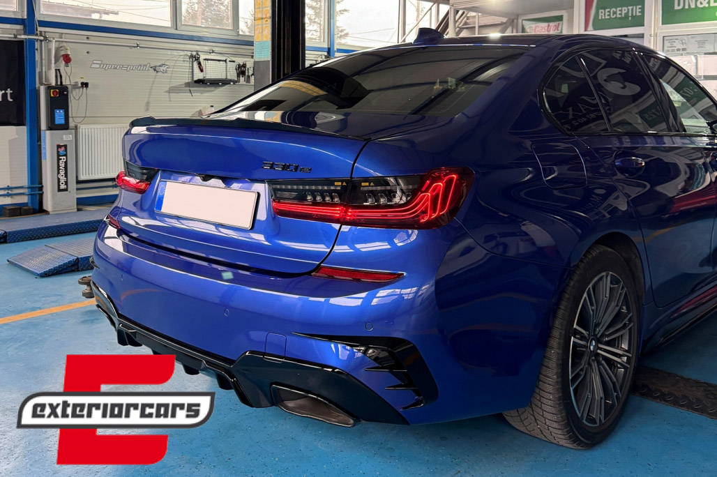 Full LED stražnja svjetla LASER look (crvena) / BMW serije 3 G20 limuzina (2018-2022) - Slika 26