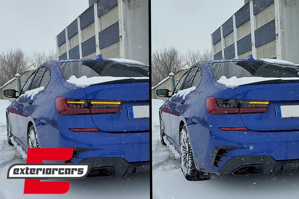 Full LED stražnja svjetla LASER look (crvena) / BMW serije 3 G20 limuzina (2018-2022) - Slika 28