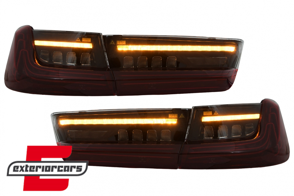 Full LED stražnja svjetla LASER look (crvena) / BMW serije 3 G20 limuzina (2018-2022) - Slika 5