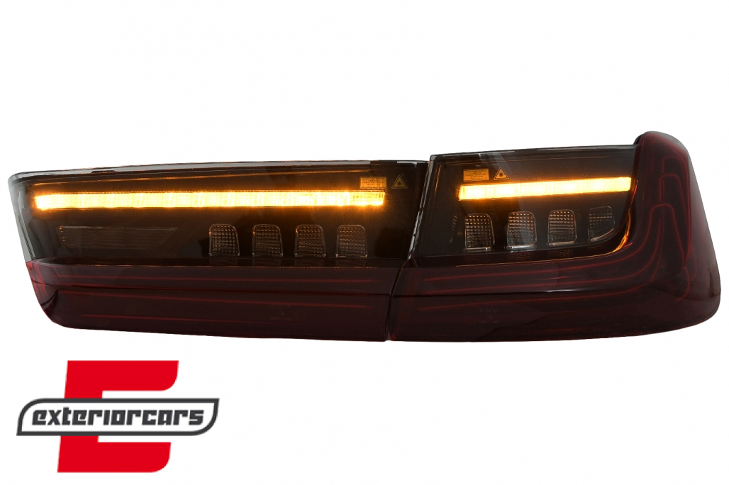 Full LED stražnja svjetla LASER look (crvena) / BMW serije 3 G20 limuzina (2018-2022) - Slika 6