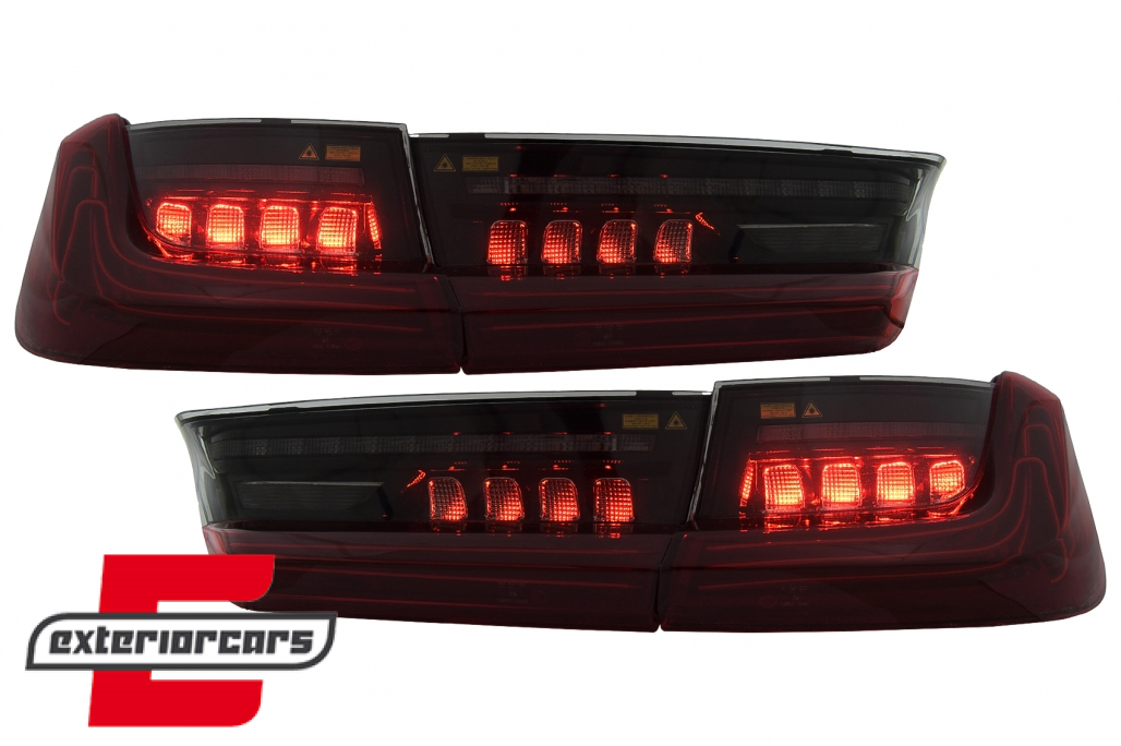 Full LED stražnja svjetla LASER look (crvena) / BMW serije 3 G20 limuzina (2018-2022) - Slika 8