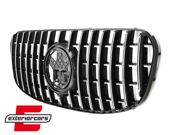 Prednja maska GT-R Panamericana dizajn (chrome) / Mercedes GLS SUV X167 Facelift (2024-) - Slika 3