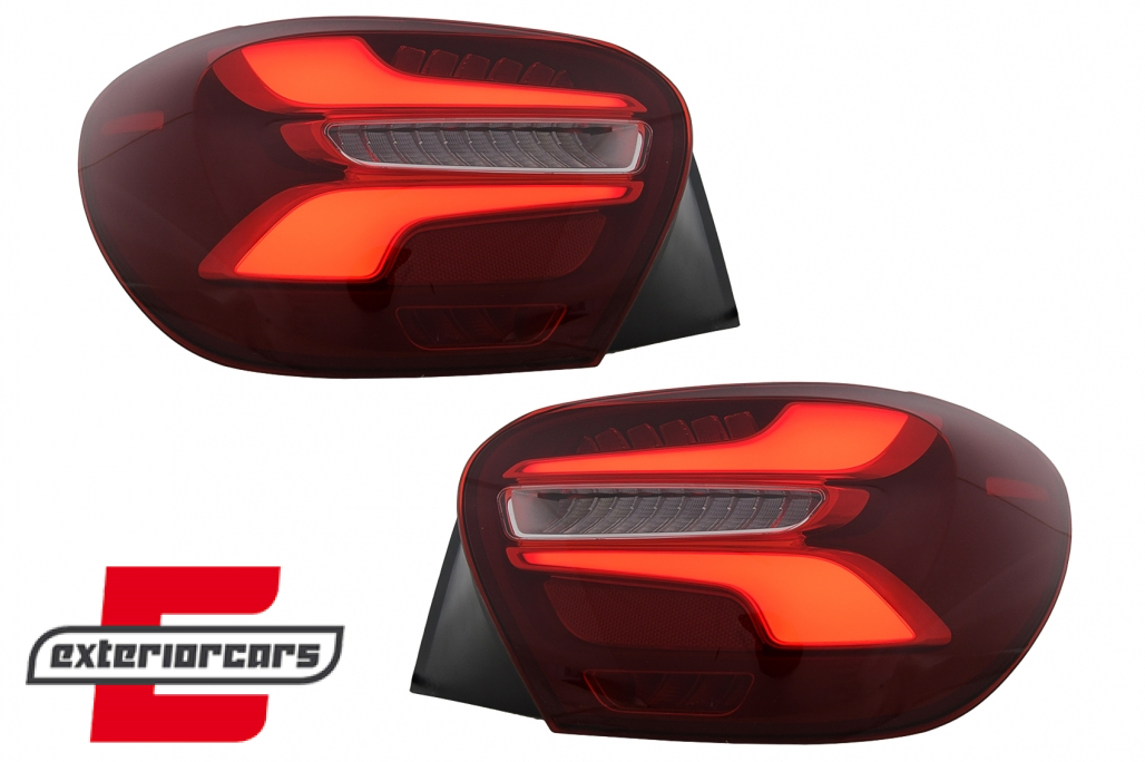 Full LED stražnja svjetla SEQ žmigavci Facelift dizajn (crvena) / Mercedes A-klasa W176 (2013-08.2015)
