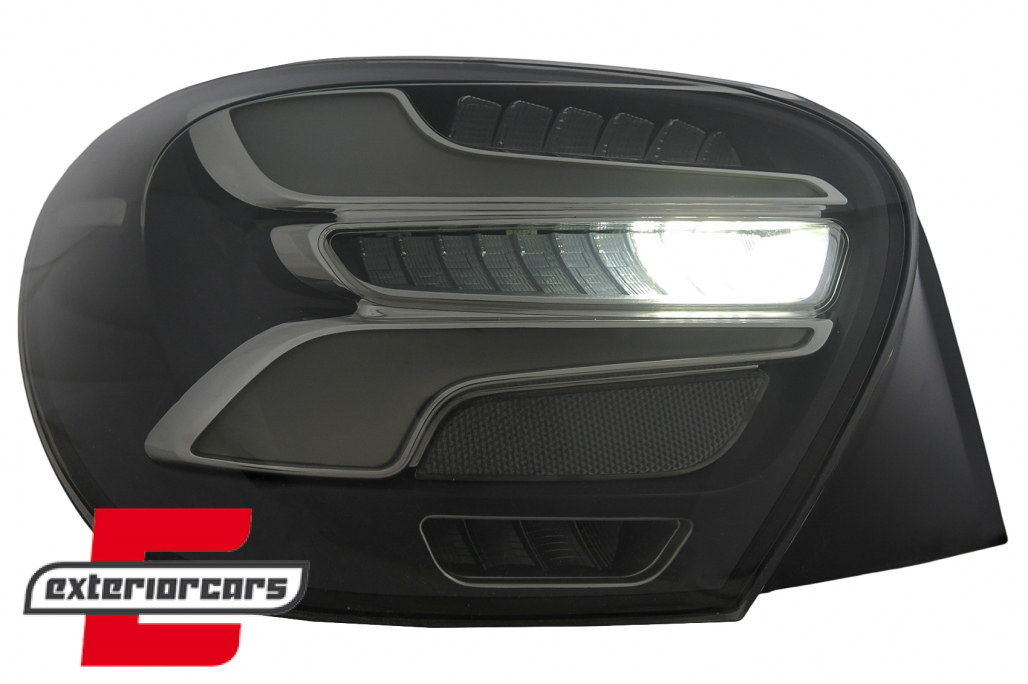 Full LED stražnja svjetla SEQ žmigavci Facelift dizajn (smoke) / Mercedes A-klasa W176 (2013-08.2015) - Slika 9
