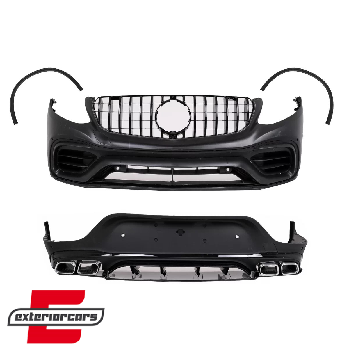 Bodykit GLC63 AMG dizajn Night paket / Mercedes GLC Coupe C253 (2015-07.2019)