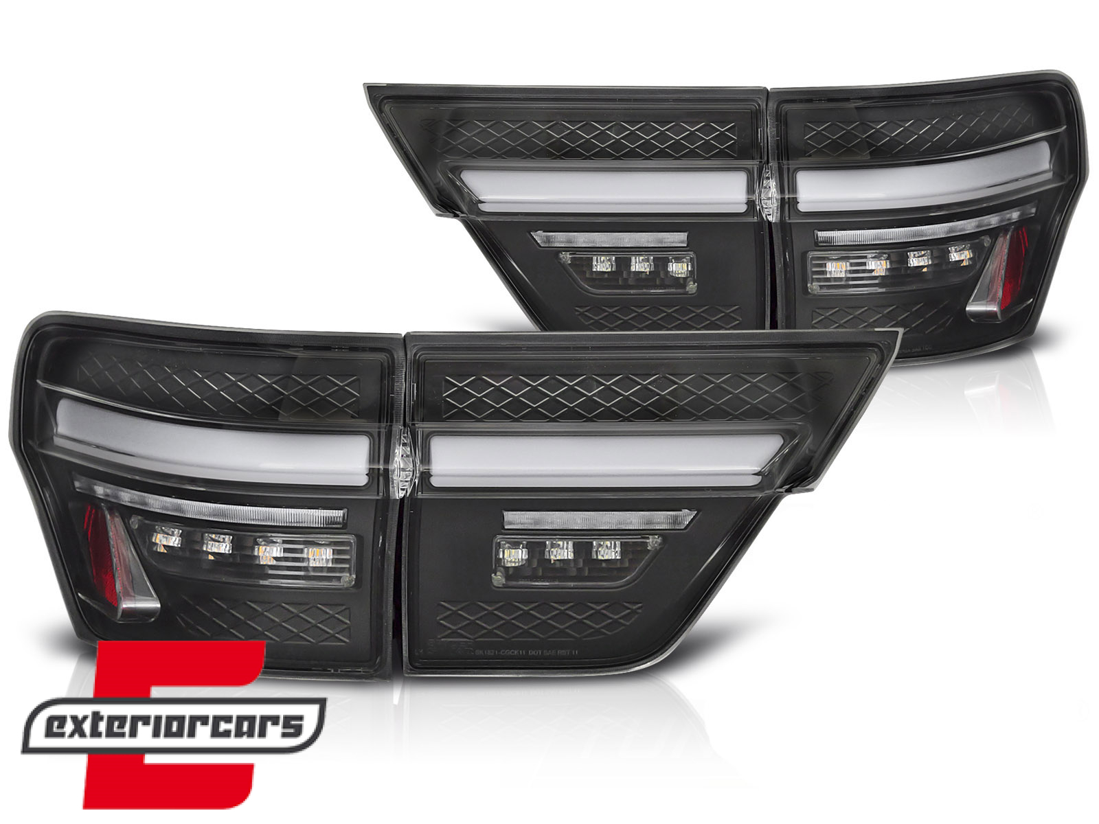 Full LED stražnja svjetla (crna) / Jeep Grand Cherokee WK2 (2011-2013) - Slika 2