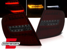 Full LED stražnja svjetla (crvena/smoke) / Mercedes C-klasa S204 karavan (2007-2010)