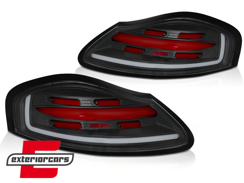 Full LED stražnja svjetla SEQ žmigavci (crna/crvena) / Porsche Boxster 986 (1996-2004) - Slika 2