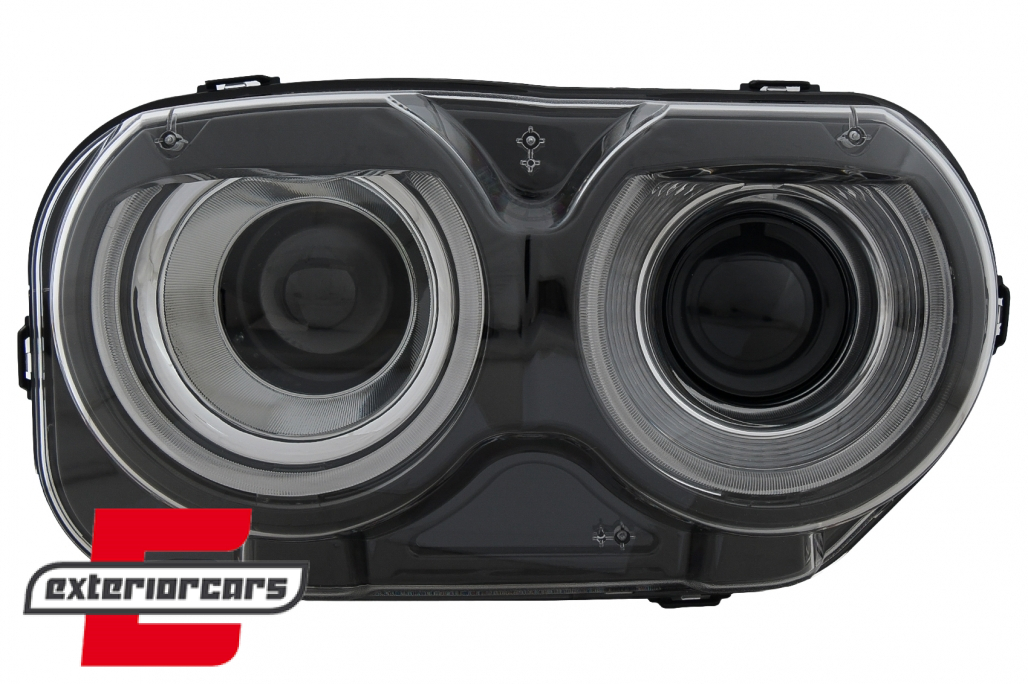 LED prednji farovi (crna) / Dodge Challenger (2015-2023) - Slika 3