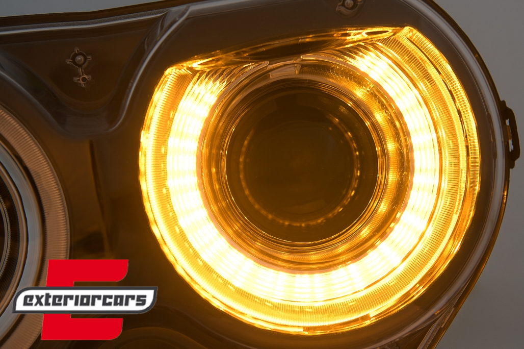 LED prednji farovi RGB svjetla (crna) / Dodge Challenger (2015-2023) - Slika 10