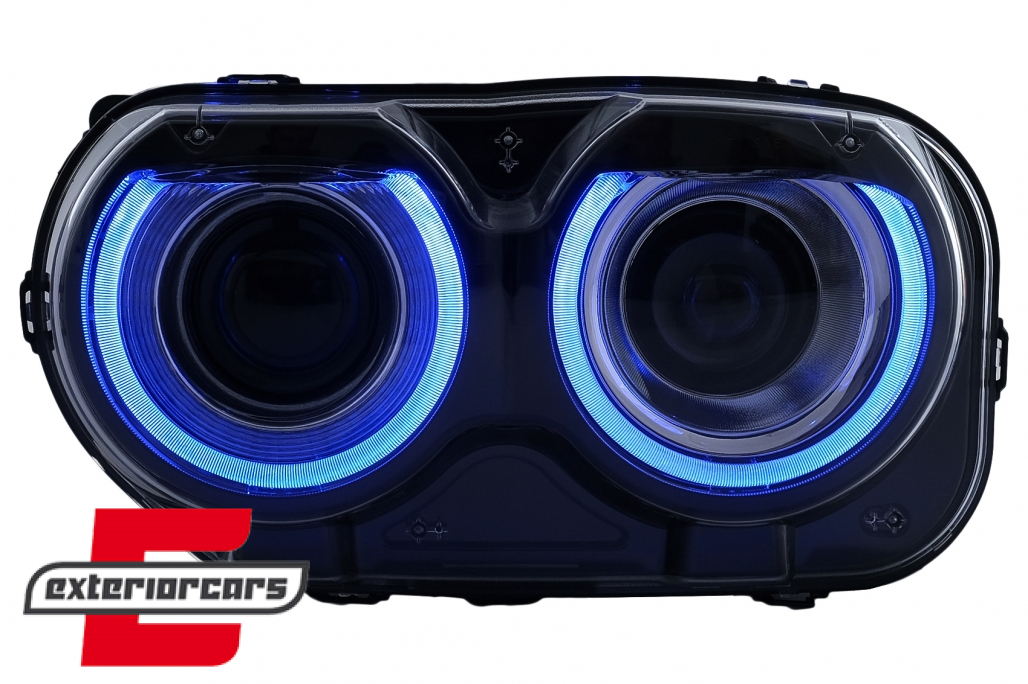 LED prednji farovi RGB svjetla (crna) / Dodge Challenger (2015-2023) - Slika 16