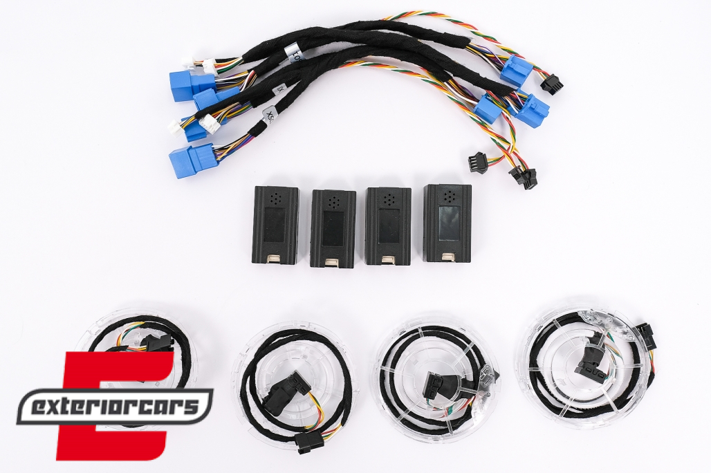 Srednji poklopac zvučnika na vratima 64 boje LED / Mercedes S-klasa W222 (2013-2020) - Slika 4