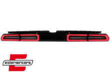 Full LED stražnja svjetla SEQ žmigavci (crvena/kristal) / Dodge Challenger (2008-2014)