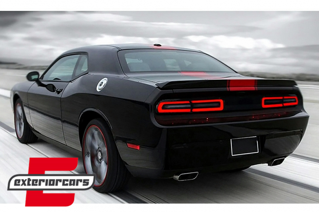 Full LED stražnja svjetla SEQ žmigavci (crvena/kristal) / Dodge Challenger (2008-2014) - Slika 17