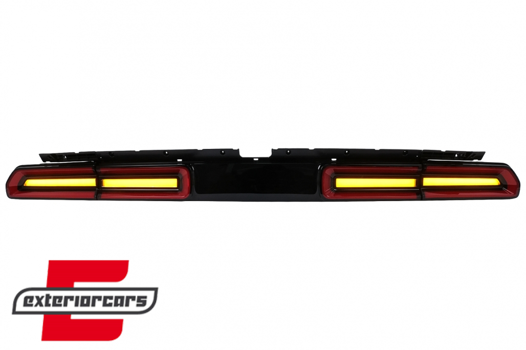 Full LED stražnja svjetla SEQ žmigavci (crvena/kristal) / Dodge Challenger (2008-2014) - Slika 6