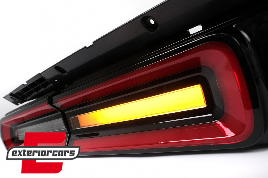Full LED stražnja svjetla SEQ žmigavci (crvena/kristal) / Dodge Challenger (2008-2014) - Slika 7