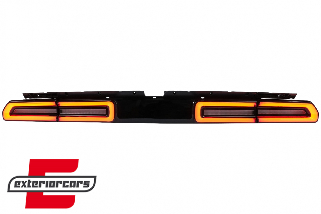 Full LED stražnja svjetla SEQ žmigavci (crvena/kristal) / Dodge Challenger (2008-2014) - Slika 9
