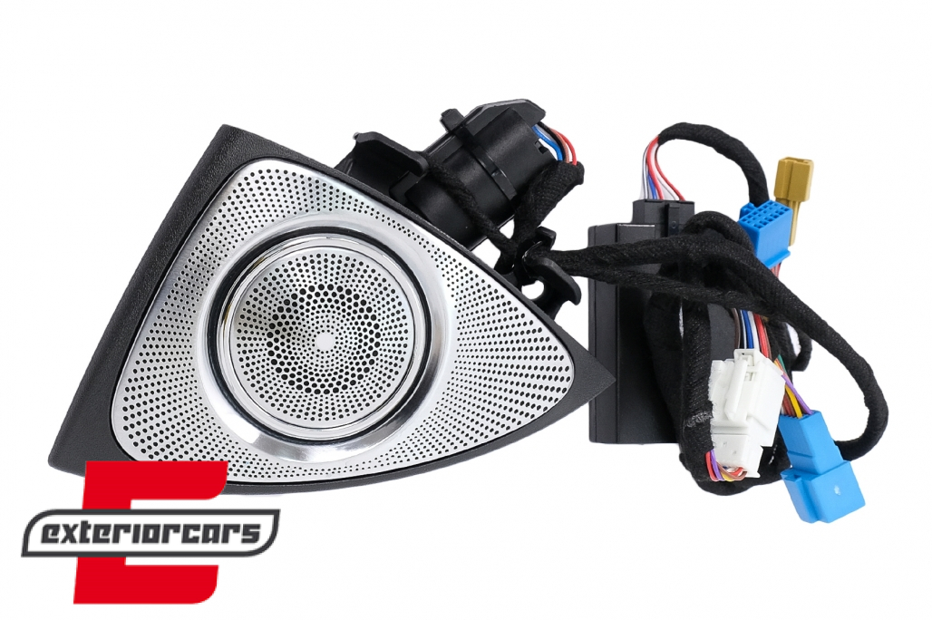 LED rotirajući visokotonci na prednjim vratima 7 boja / Mercedes S-klasa W222 (2013-2020) - Slika 2