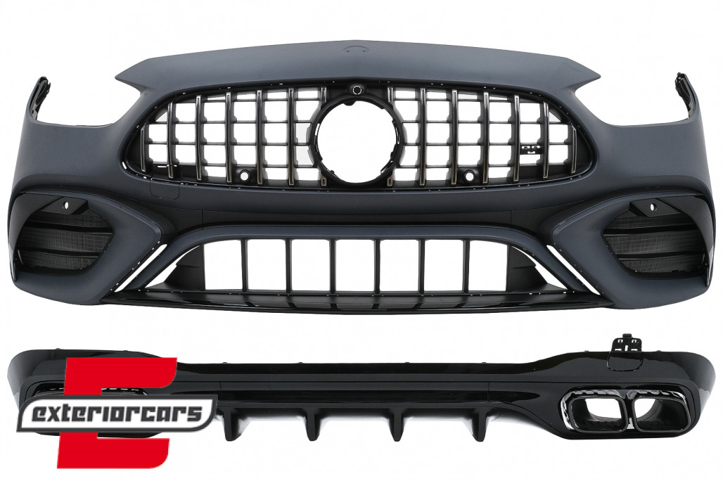 Bodykit C63 AMG dizajn Night paket / Mercedes C-klasa W206 S206 Sport Line (2021-)