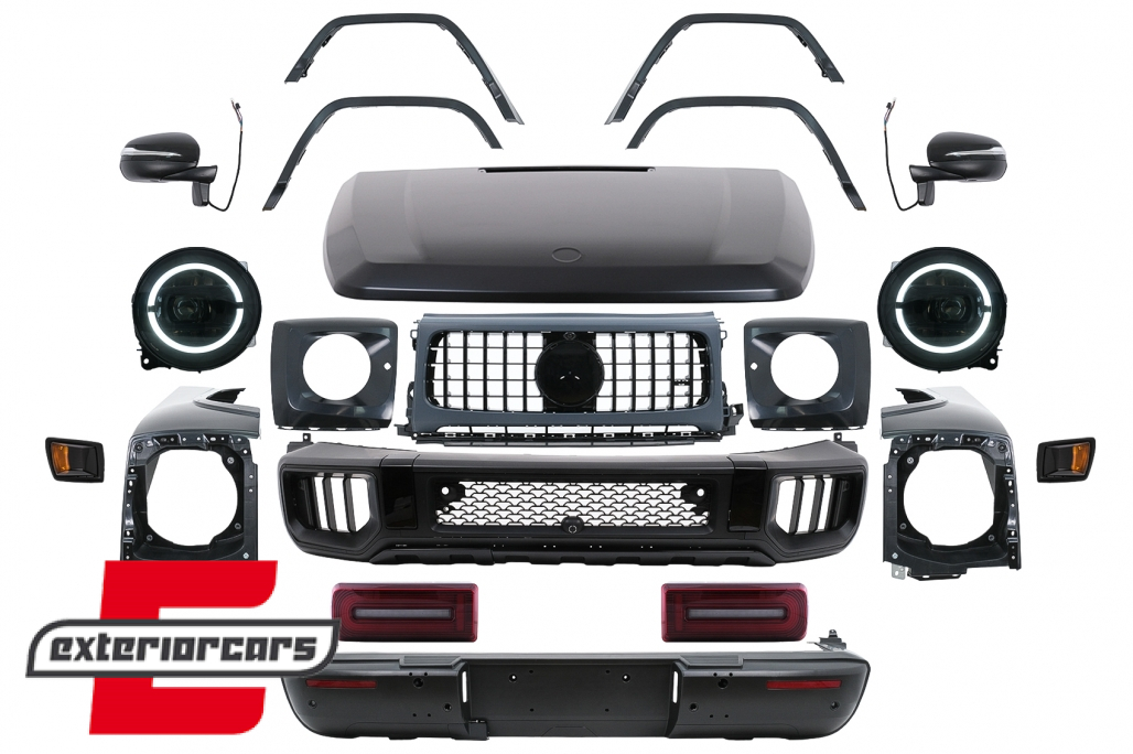 Bodykit za pretvorbu u 2024 G63 AMG dizajn / Mercedes G-klasa W463 (2012-2017)