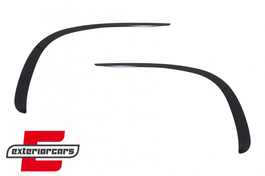 Prednji flapovi Aero dizajn (piano crna) / Mercedes CLS C257 Sport Line (2018-2023) - Slika 2