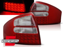 LED stražnja svjetla (crvena/kristal) / Audi A6 C5 limuzina (1997-2004)