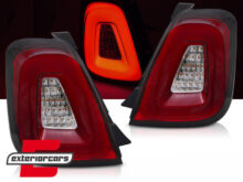 Full LED stražnja svjetla (crvena) / Fiat 500 Hatchback Cabrio (2015-2020)