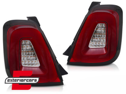 Full LED stražnja svjetla (crvena) / Fiat 500 Hatchback Cabrio (2015-2020) - Slika 2