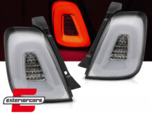 Full LED stražnja svjetla (bijela) / Fiat 500 Hatchback Cabrio (2015-2020)