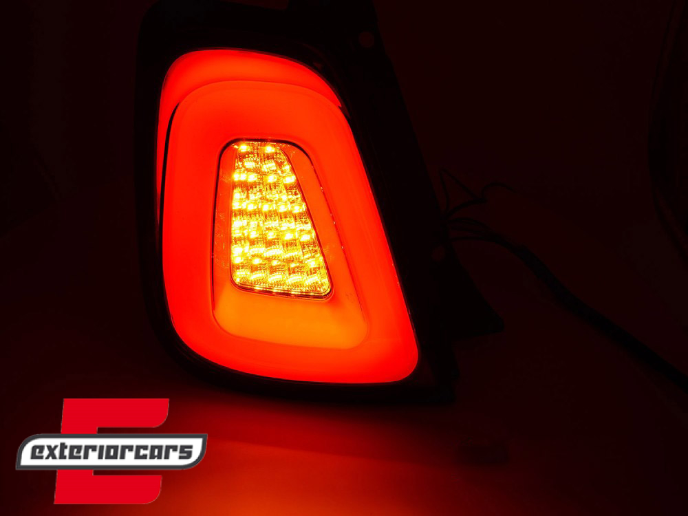 Full LED stražnja svjetla (bijela) / Fiat 500 Hatchback Cabrio (2015-2020) - Slika 4