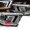Prednja svjetla LED DRL SEQ žmigavci (chrome) / Dodge Durango (2010-2013)