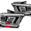 Prednja svjetla LED DRL SEQ žmigavci (chrome) / Dodge Durango (2010-2013) - Slika 2