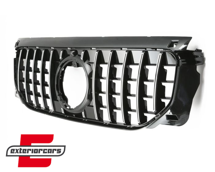 Prednja maska GT-R Panamericana dizajn (chrome) / Mercedes GLB klasa X247 Facelift (05.2023-) - Slika 2