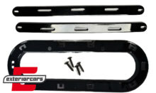 Držač emblema za Audi masku (piano crna) / Audi A1 A3 A4 A5 A6