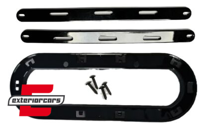 Držač emblema za Audi masku (piano crna) / Audi A1 A3 A4 A5 A6