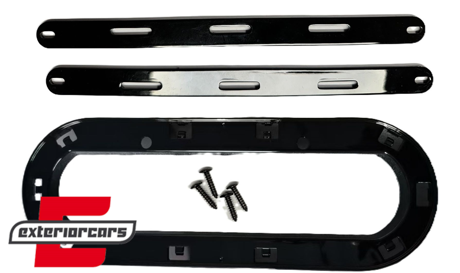 Držač emblema za Audi masku (piano crna) / Audi A1 A3 A4 A5 A6