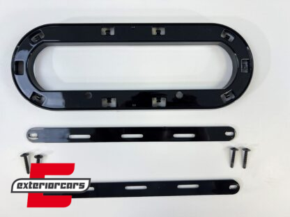 Držač emblema za Audi masku (piano crna) / Audi A1 A3 A4 A5 A6 - Slika 2
