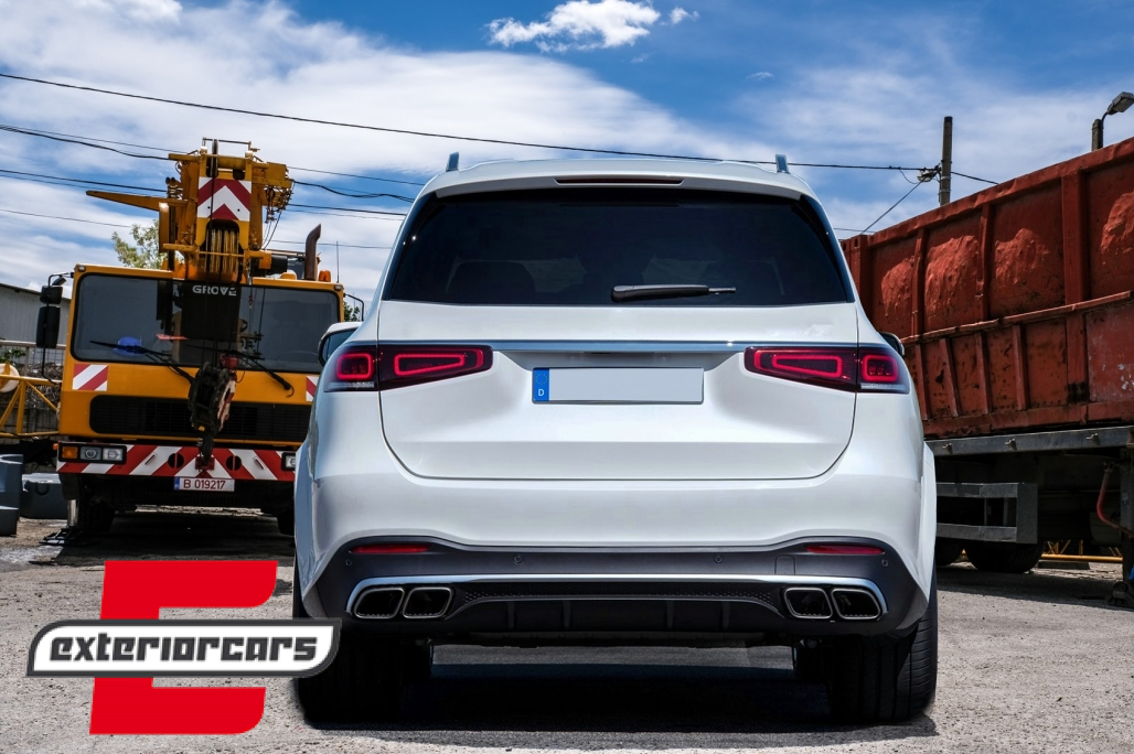 Difuzor zraka & nastavci auspuha GLS63 AMG dizajn / Mercedes GLS klasa X167 (2020-) - Slika 13