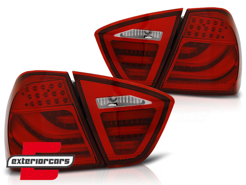 LED stražnja svjetla LedBar (crvena) / BMW serije 3 E90 limuzina (2005-2008) - Slika 2