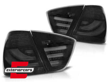 LED stražnja svjetla LedBar (smoke/crna) / BMW serije 3 E90 limuzina (2005-2008) - Slika 2