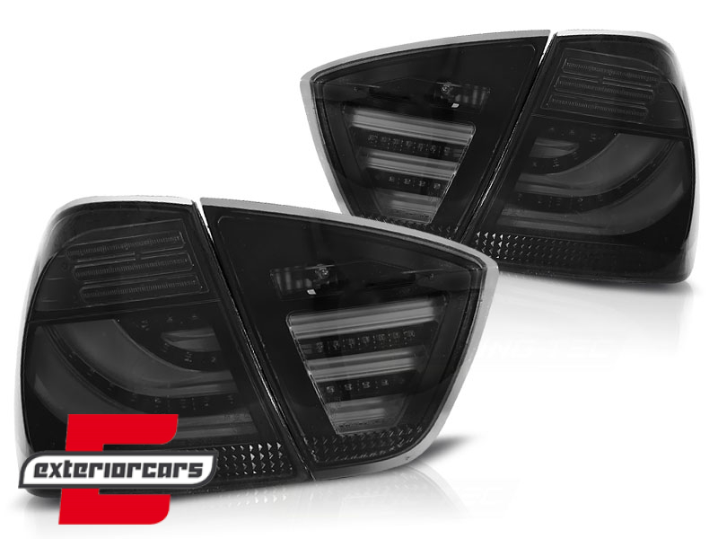 LED stražnja svjetla LedBar (smoke/crna) / BMW serije 3 E90 limuzina (2005-2008) - Slika 2