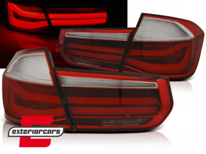 LED stražnja svjetla LCI dizajn (crvena/smoke) / BMW serije 3 F30 (2011-2019)