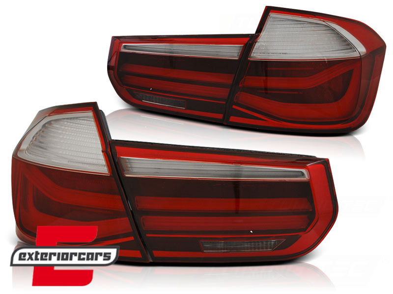LED stražnja svjetla LCI dizajn (crvena/smoke) / BMW serije 3 F30 (2011-2019) - Slika 2