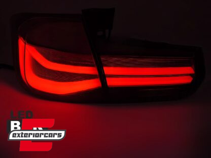LED stražnja svjetla SEQ žmigavci LCI dizajn (crvena/kristal) / BMW serije 3 F31 karavan (2011-2019) - Slika 3