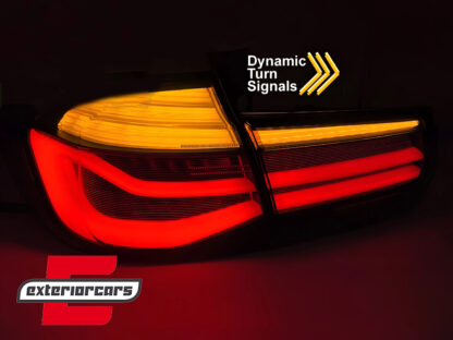 LED stražnja svjetla SEQ žmigavci LCI dizajn (crvena/kristal) / BMW serije 3 F31 karavan (2011-2019) - Slika 4