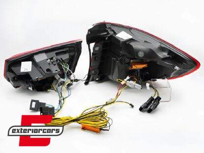 LED stražnja svjetla SEQ žmigavci LCI dizajn (crvena/kristal) / BMW serije 3 F31 karavan (2011-2019) - Slika 5